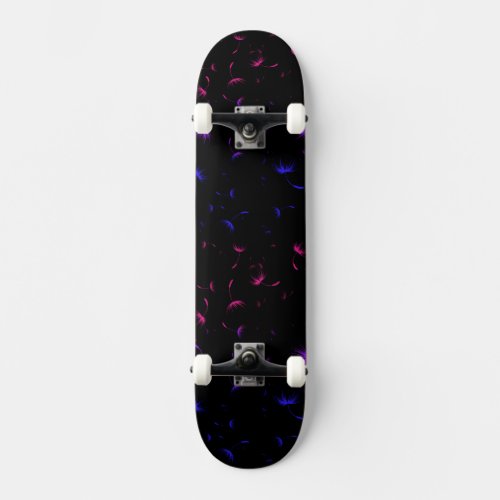 Falln Dandelion Seeds Bisexual Pride Skateboard Deck