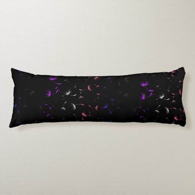 Falln Dandelion Seeds Genderfluid Pride Body Pillow (Front)
