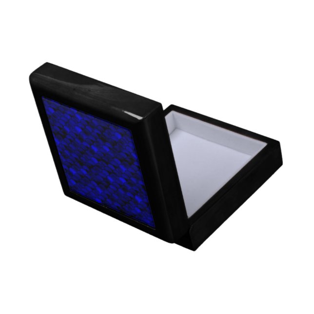 Falln Dark Blue Mermaid Scales Gift Box (Back Open)