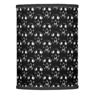 Falln Dark Skulls Lamp Shade