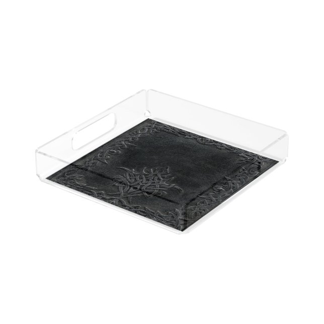 Falln Dark Tribal Acrylic Tray (Angled)