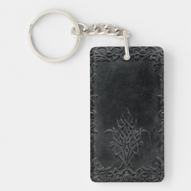 Falln Dark Tribal Keychain (Front)