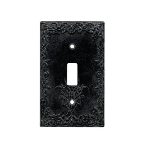 Falln Dark Tribal Light Switch Cover