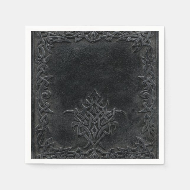 Falln Dark Tribal Napkins (Front)