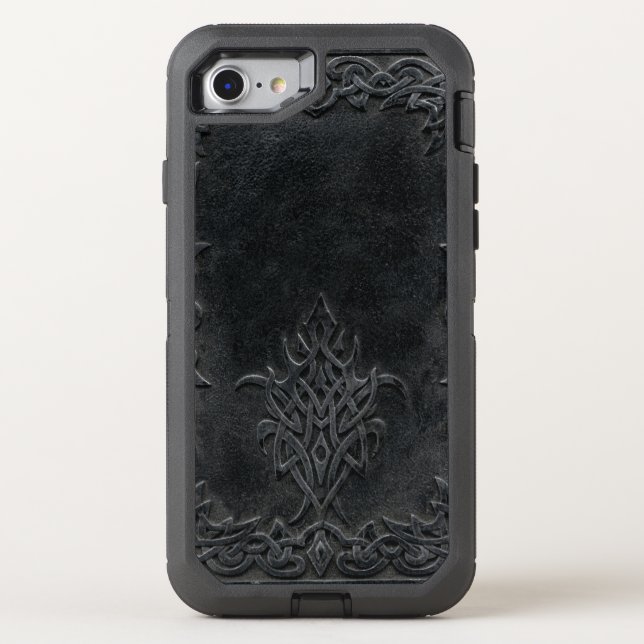 Falln Dark Tribal Otterbox iPhone Case (Back)