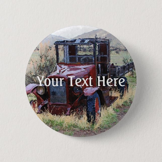Falln Days Gone By Button (Front)