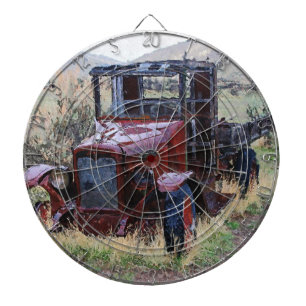 Falln Days Gone By Dart Board