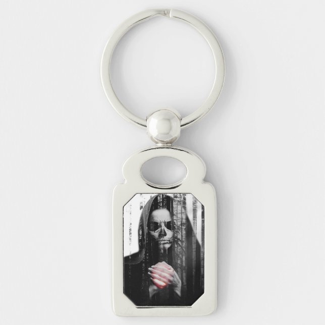 Falln Death Waits Keychain (Front)