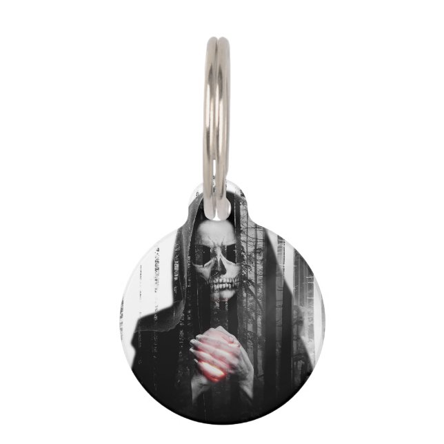 Falln Death Waits Pet ID Tag (Front)