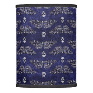Falln Deathshead Moth and Skulls Lamp Shade