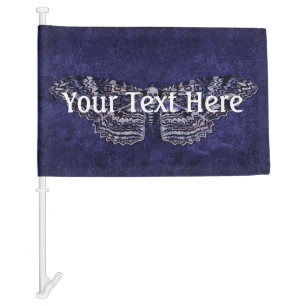 Falln Deathshead Moth Car Flag