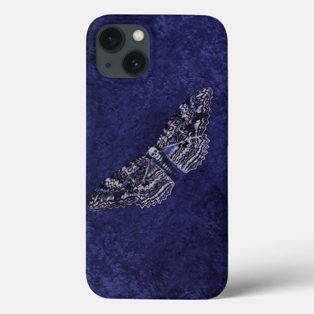 Falln Deathshead Moth Case-Mate iPhone Case (Back)