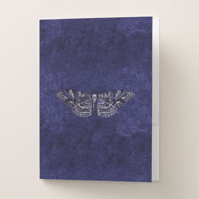 Falln Deathshead Moth Pocket Folder (Front)