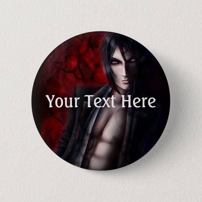 Falln Devil's Night Button (Front)