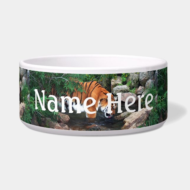 Falln Drinking Tiger Bowl (Front)