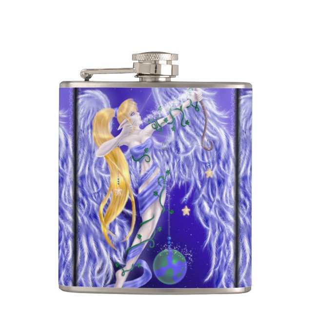 Falln Earth Angel Flask (Front)