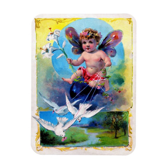 Falln Easter Fairy Magnet (Vertical)