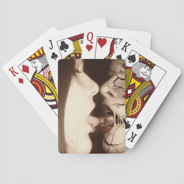 Falln Embrace Poker Cards (Back)
