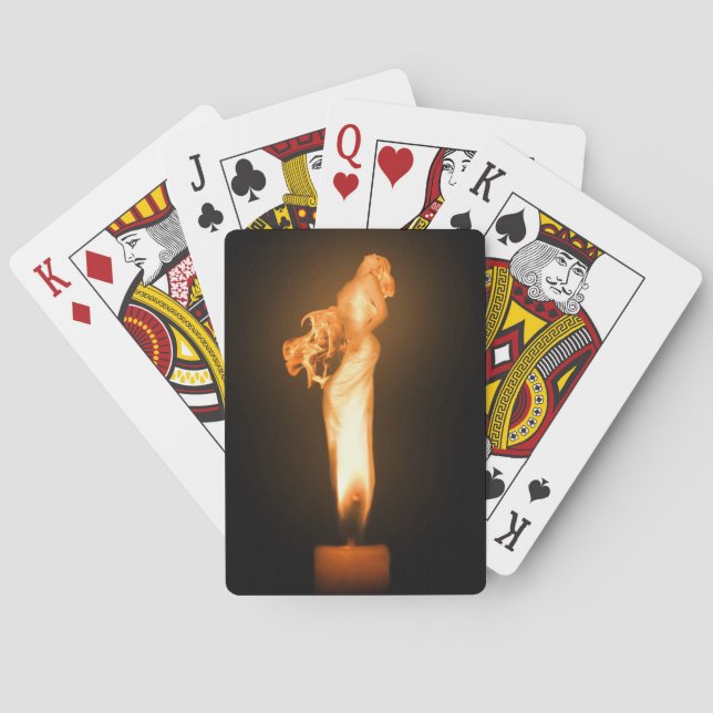 Falln Fire Poker Cards (Back)