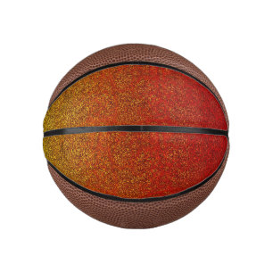 Falln Flame Glitter Gradient Mini Basketball