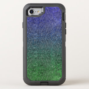 Falln Forest Nightfall Glitter Gradient OtterBox Defender iPhone SE/8/7 Case