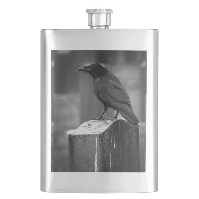 Falln Found A Feather Flask (Front)
