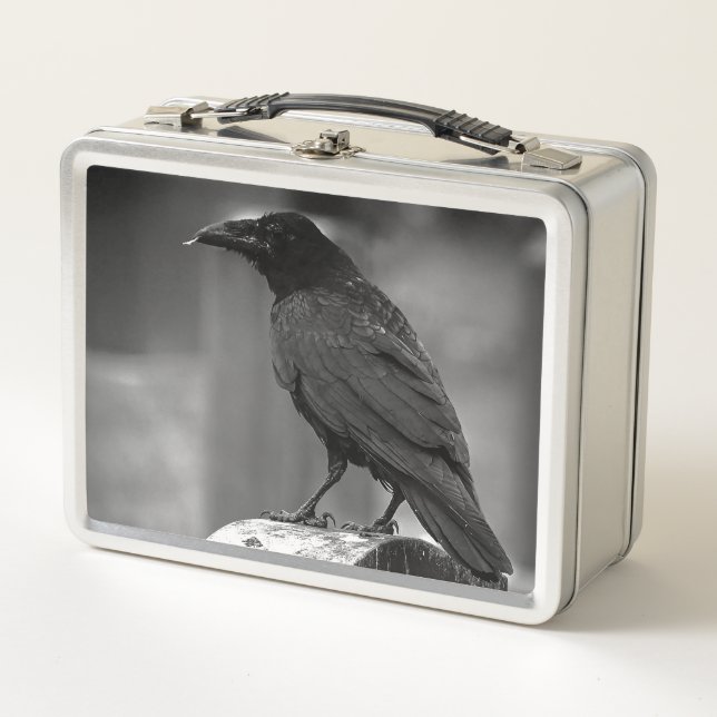 Falln Found A Feather Metal Lunch Box (Front)
