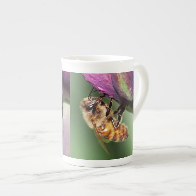 Falln Fuzzy Little Bee Bone China Mug (Front Right)