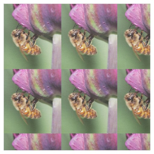 Falln Fuzzy Little Bee Fabric