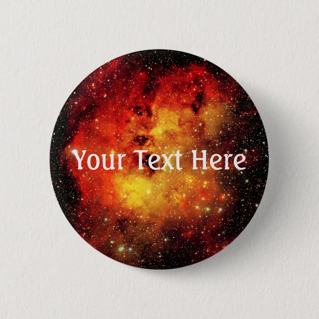 Falln Galaxy on Fire Pinback Button (Front)