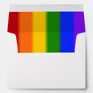 Falln Gay Pride Flag Envelope