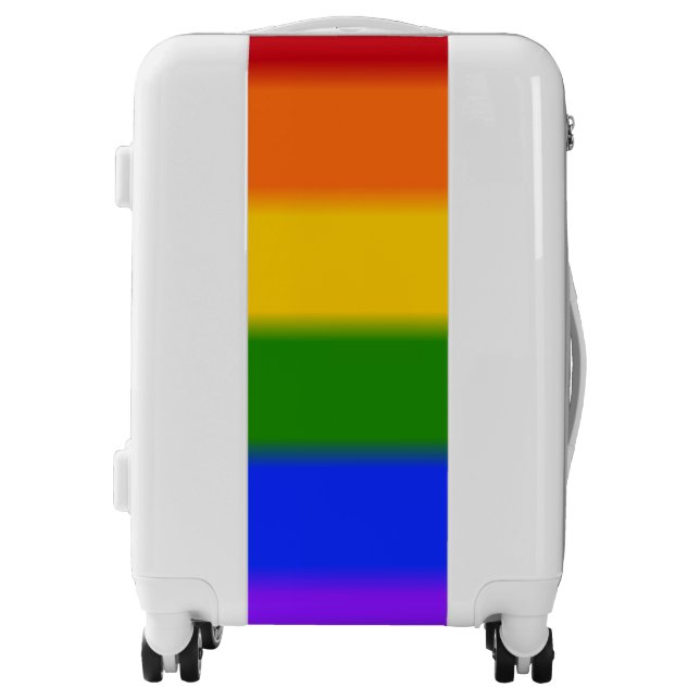 Falln Gay Pride Flag Luggage (Front)