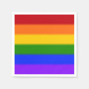 Falln Gay Pride Flag Napkins