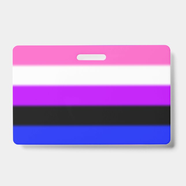 Falln Genderfluid Pride Flag Badge (Front)