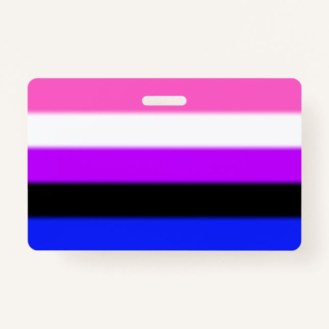 Falln Genderfluid Pride Flag Badge (Front)
