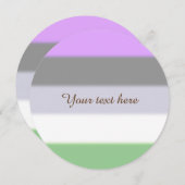 Falln Genderqueer Pride Flag (Front/Back)