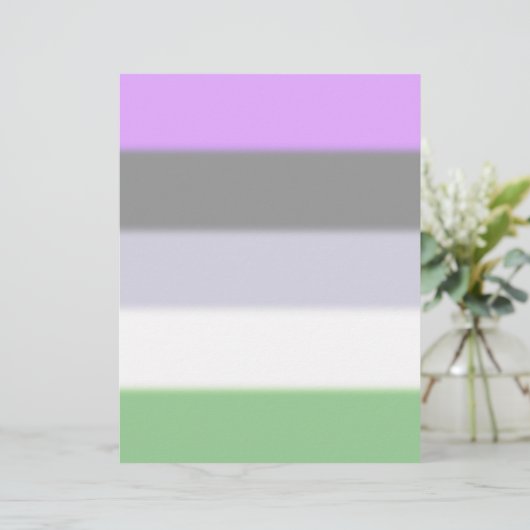 Falln Genderqueer Pride Flag (Standing Front)