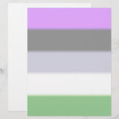 Falln Genderqueer Pride Flag (Front/Back)