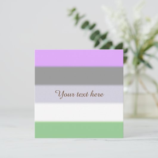 Falln Genderqueer Pride Flag (Standing Front)