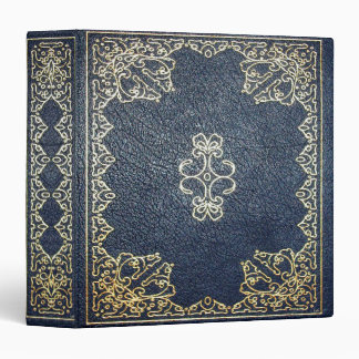 Falln Gilded Gold and Blue Book Binder