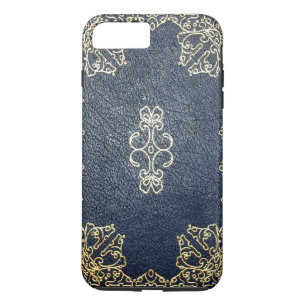 Falln Gilded Gold and Blue Book iPhone 8 Plus/7 Plus Case