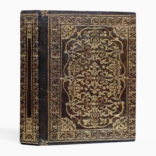 Falln Gilded Leather Tome Book Mini Binder | Zazzle.com