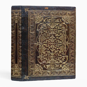 Falln Gilded Leather Tome Book Mini Binder
