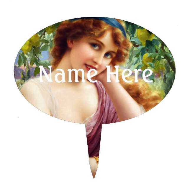 Falln Goddess of Summer Cake Topper (Front)