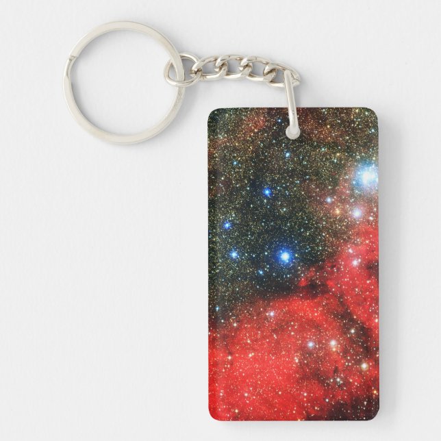 Falln Gold Dusted Galaxy Keychain (Front)