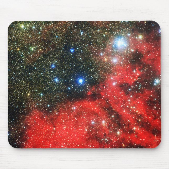 Falln Gold Dusted Galaxy Mouse Pad (Front)