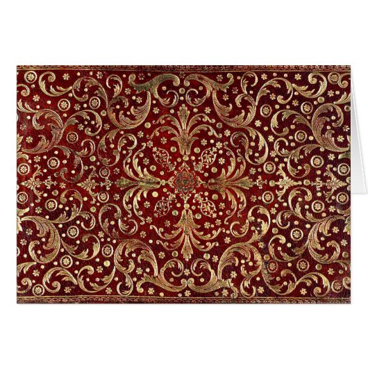 Falln Gold Swirled Red Book Cards (Front Horizontal)