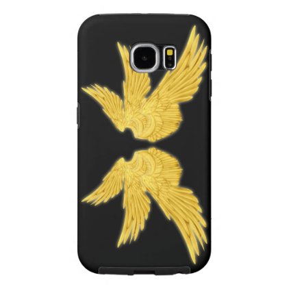Falln Golden Archangel Wings Samsung Galaxy S6 Case