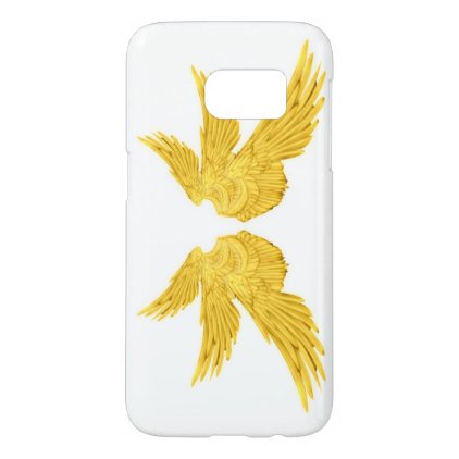 Falln Golden Archangel Wings Samsung Galaxy S7 Case