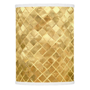 Falln Golden Checkerboard Lamp Shade
